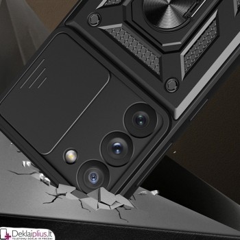 5in1 smūgiams atsparus dėklas su žiedu ir kameros apsauga (Samsung A14/A14 5G) 5in1 smūgiams atsparus dėklas su žiedu ir kameros apsauga (Samsung A14/A14 5G)